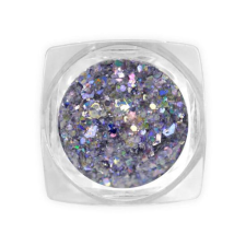  Pearl Holo Metal Glitter-mix - H10 körömdíszítő