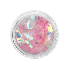 Pearl Mermaid Flakes M12 - rózsaszín körömdíszítő