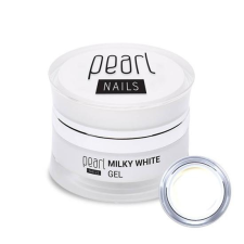  Pearl Milky White tejfehér építőzselé 15ml műköröm zselé