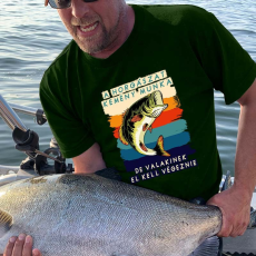  Pecás póló - A horgászat kemény munka