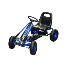  Pedálos gokart - 30 kg, kék lábbal hajtható járgány