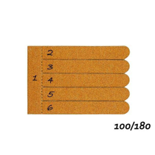 Pedi Planet törhető fa körömreszelő (100/180) (6db-os) körömreszelő