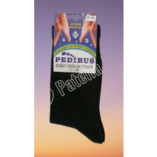 PEDIBUS ezüst szálas zokni fekete 35-38 férfi zokni