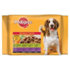 Pedigree Adult Csirke&Zöldség, Marha&Zöldség 4-pack 100g