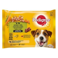 Pedigree Állateledel alutasakos PEDIGREE Adult kutyáknak 4-pack csirke-marha válogatás 4x100g kutyaeledel