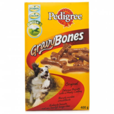 Pedigree Gravy Bones csont alakú keksz - jutalomfalat (400g) jutalomfalat kutyáknak