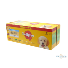 Pedigree Junior alutasakos eledel 40x100gr Megapack kutyaeledel