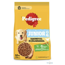 Pedigree Junior M/L Baromfi zöldség 12kg kutyaeledel