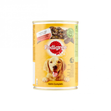 Pedigree konzerv teljes értékű kutyaeledel felnőtt kutyák számára marhával 400 g kutyaeledel
