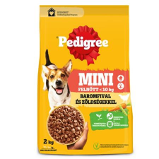 Pedigree Kutyaeledel, száraztáp, 2 kg, pedigree, csirke és zöldség 032-001-001-0053 kutyaeledel