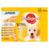 Pedigree Pedigree Junior alutasakos eledel csirkével és rizzsel, báránnyal és rizzsel, baromfival és rizzsel, marhával és rizzsel 12 x 100 g