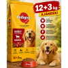 Pedigree Száraz 12+3KG Adult Marha