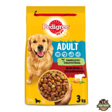 Pedigree Száraz Marha &amp; Zöldség 3kg kutyaeledel