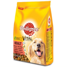  Pedigree teljes értékű kutyaeledel, száraztáp felnőtt kutyák számára baromfival és zöldséggel 2,6 kg kutyaeledel