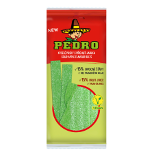 Pedro apple belts savanyú gumicukor vegán 80 g csokoládé és édesség