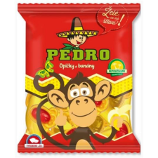  Pedro Gumicukor Monkeys &amp; Bananas 80g /20/ csokoládé és édesség