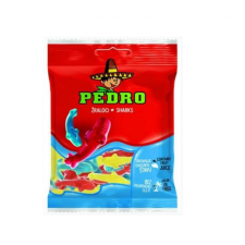  Pedro Sharks cápa formájú gumicukor 80g csokoládé és édesség