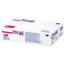Peha-soft nitrile fehér vizsgálókesztyű - 100 db védőkesztyű