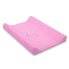 Pelenkázó lap huzat frottír - pink pelenkázó matrac