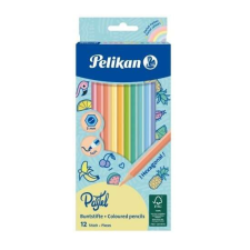  Pelikán 12 db-os színes ceruza készlet - pasztell színes ceruza