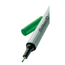 PELIKAN 96 EF Fineliner tűfilc zöld 0,4mm filctoll, marker