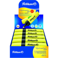 Pelikan Büro Pelikan Textmarker 490, Leuchtgelb, 10 Stück Faltschachtel (814089) filctoll, marker