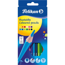 PELIKAN : Hatszögletű színes ceruza 12 darabos (724005) színes ceruza