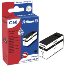 Pelikan Printing Pelikan Patrone Canon C68 PGI1500XL bk schwarz kompatibel (319573) nyomtatópatron & toner