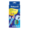 PELIKAN Színesceruza/12 szín radírozható