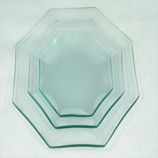 Penta Collection Üvegtál nyolcszög 18cm dekorációs kellék