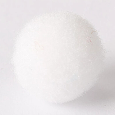 Penta Collection Zsenília pompon 2 cm, 100 db / csomag fehér dekorációs kellék