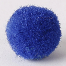 Penta Collection Zsenília pompon 2 cm, 100 db / csomag kék dekorációs kellék
