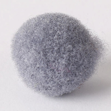Penta Collection Zsenília pompon 2 cm, 100 db / csomag szürke dekorációs kellék
