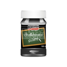Pentacolor Kft. Pentart Táblafesték metálfekete 100 ml hobbifesték