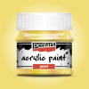 Pentart akrilfesték gyöngyház sárga 50ml