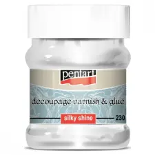 Pentart Decoupage ragasztólakk SELYEMFÉNYŰ 230ml Pentart dekorációs kellék