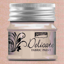 Pentart Delicate textilfesték 50ml - rózsaarany textilfesték