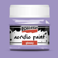 Pentart fényes akrilfesték AMETISZT 50ml akrilfesték