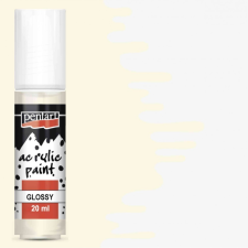Pentart fényes akrilfesték ELEFÁNTCSONT 20ml akrilfesték