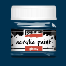 Pentart fényes akrilfesték INDIGÓKÉK 50ml akrilfesték