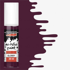 Pentart Fényes akrilfesték PADLIZSÁN 20ml | Pentart akrilfesték
