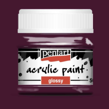 Pentart fényes akrilfesték PADLIZSÁN 50ml akrilfesték