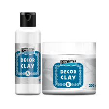 Pentart Formaöntő rendszer - Decor Clay (1 csomag) gipszkiöntő forma