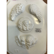 Pentart Gipszkiöntő forma - Angyalszárnyak dekorációs kellék