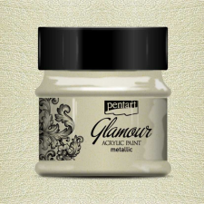Pentart Glamour akrilfesték 50ml - ANTIKEZÜST akrilfesték