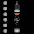 Pentart Gyöngytoll 30ml ezüst Pentart