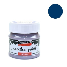Pentart Kreatív akrilfesték Pentart fényes 50 ml kék akrilfesték