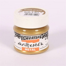 Pentart Kreatív akrilfesték Pentart metál 50 ml antik arany akrilfesték