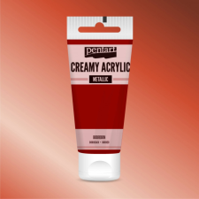 Pentart krémes akrilfesték metál BORDÓ 60 ml akrilfesték