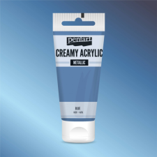 Pentart krémes akrilfesték metál KÉK 60 ml akrilfesték
